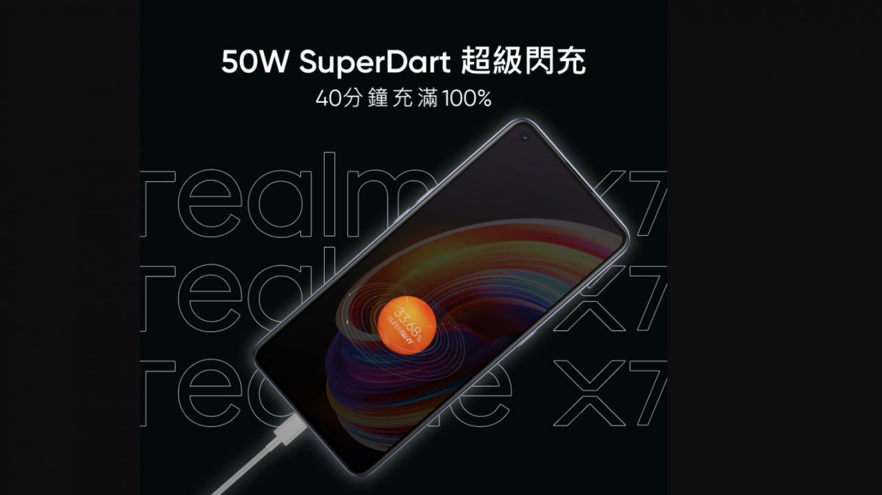 Realme X7 Pro terá carregador menos potente em alguns países do que a versão lançada na China