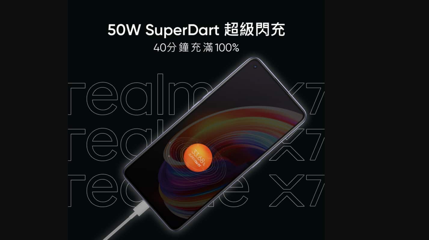 Realme X7 Pro terá carregador menos potente em alguns países do que a versão lançada na China