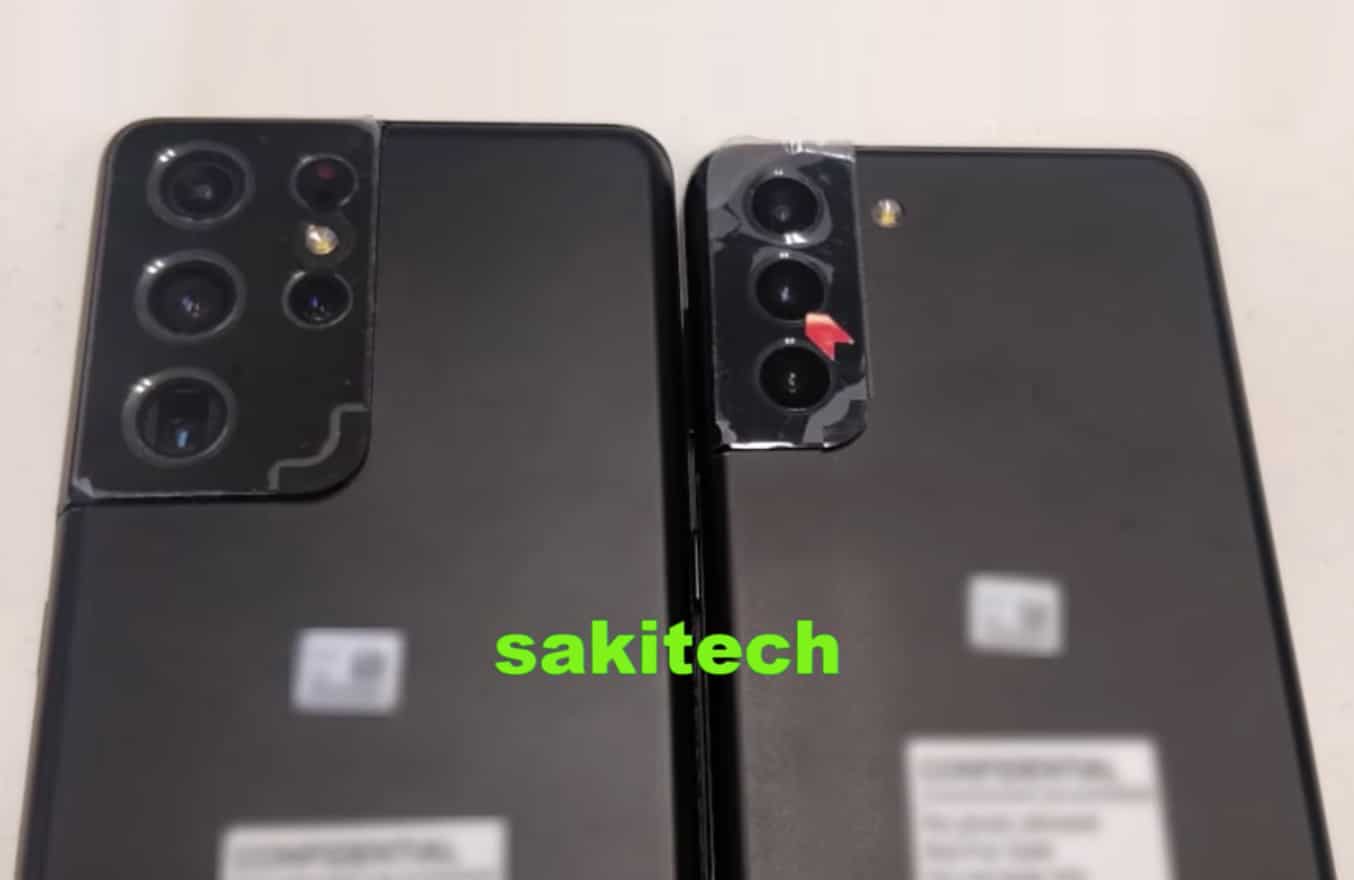 Imagem real vazada do Galaxy 21