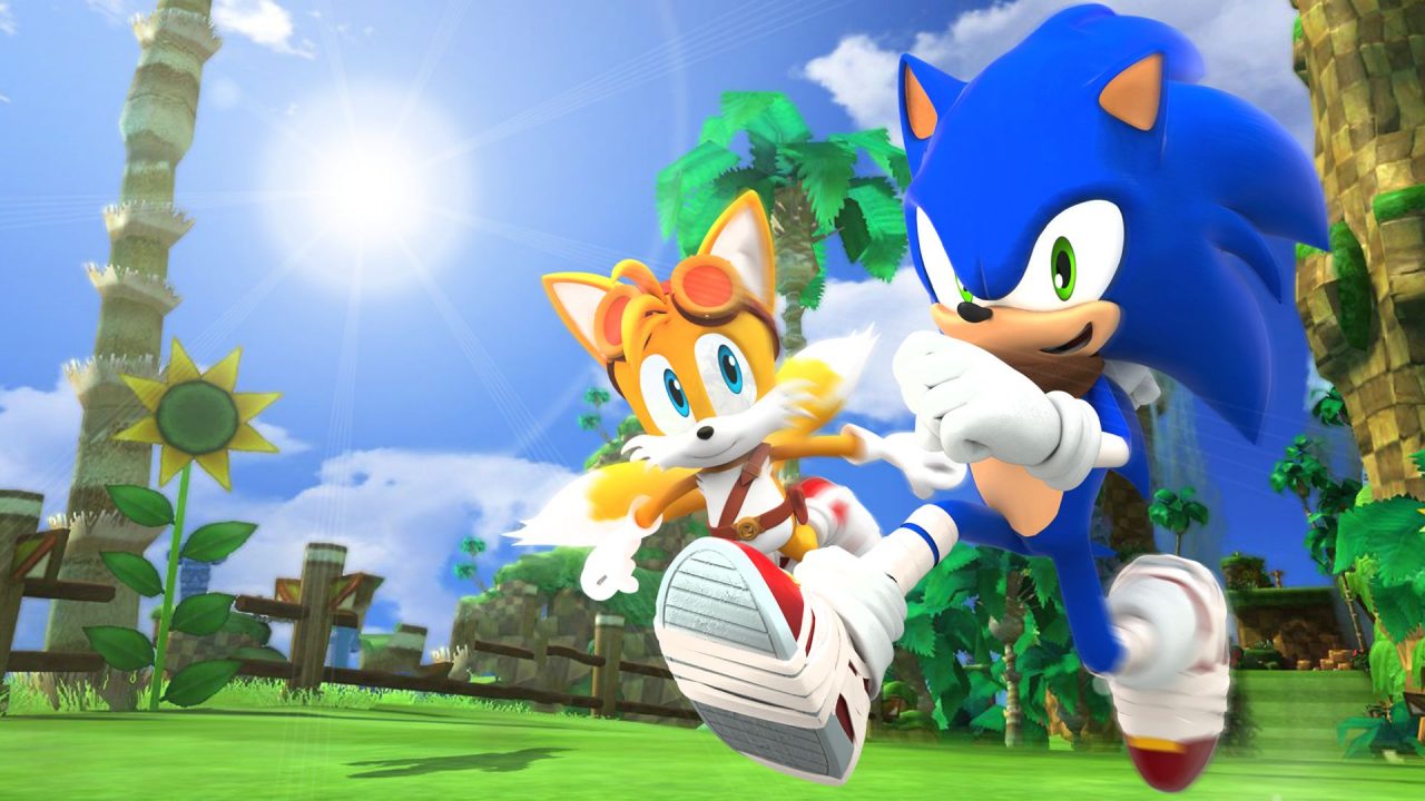 Menino gasta U$ 16 mil em Sonic Forces - imagem mostra os personagens Sonic e Tales, uma raposa e um ouriço correndo, ao fundo há uma floresta