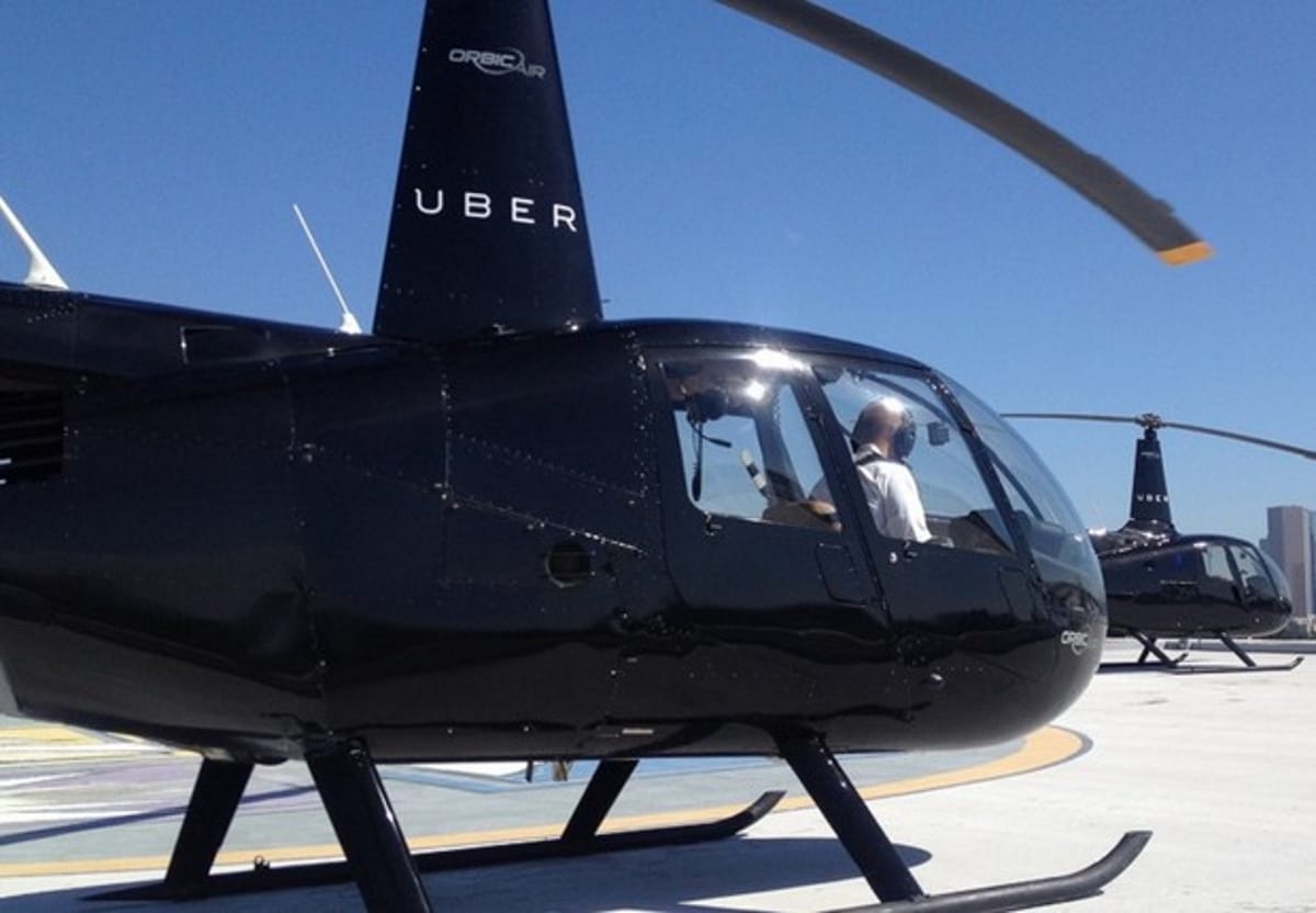 Uber táxi aéreo