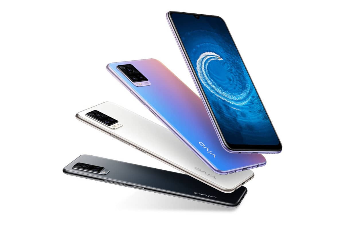 Imagem do novo Vivo V20 Pro que foi lançado na Índia