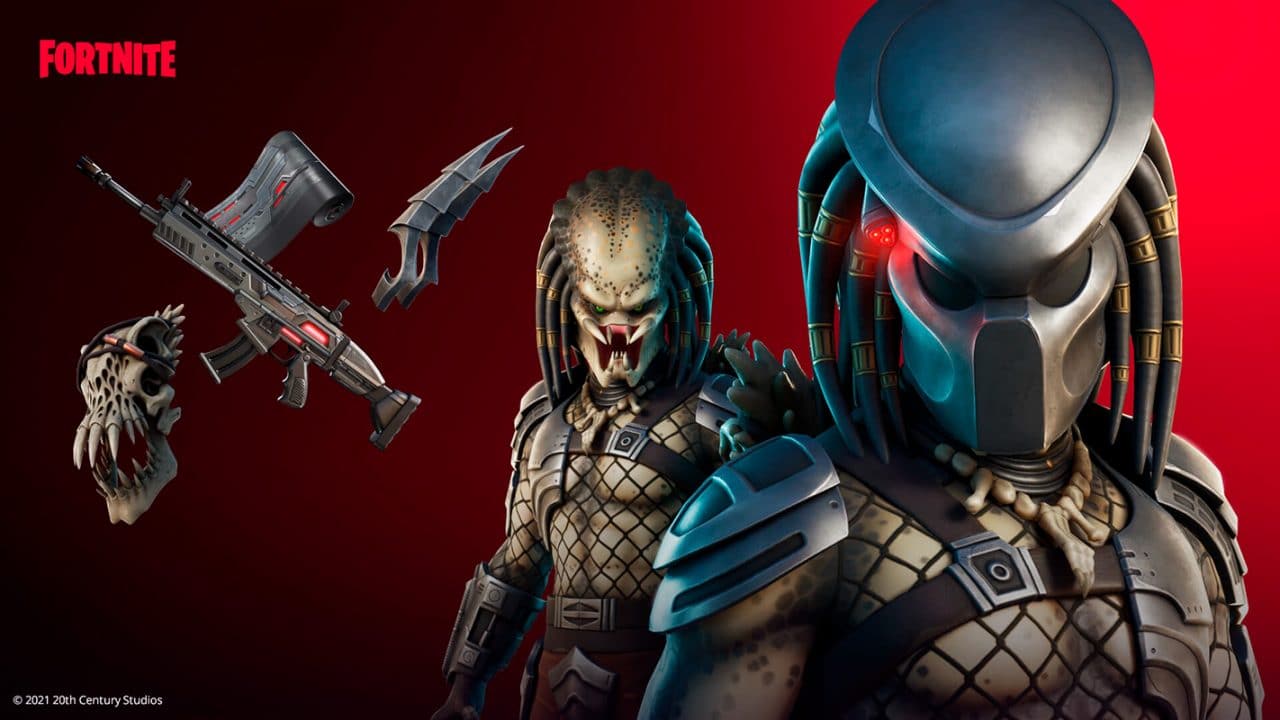 Predador junta-se à caçada em Fortnite. Personagem já está disponível em Battle Royale da Epic Games. Divulgação: Epic Games