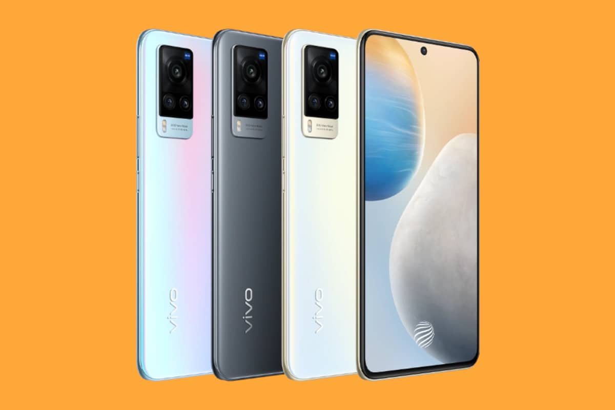 Imagens dos celulares Vivo X60 Pro+ do site oficial