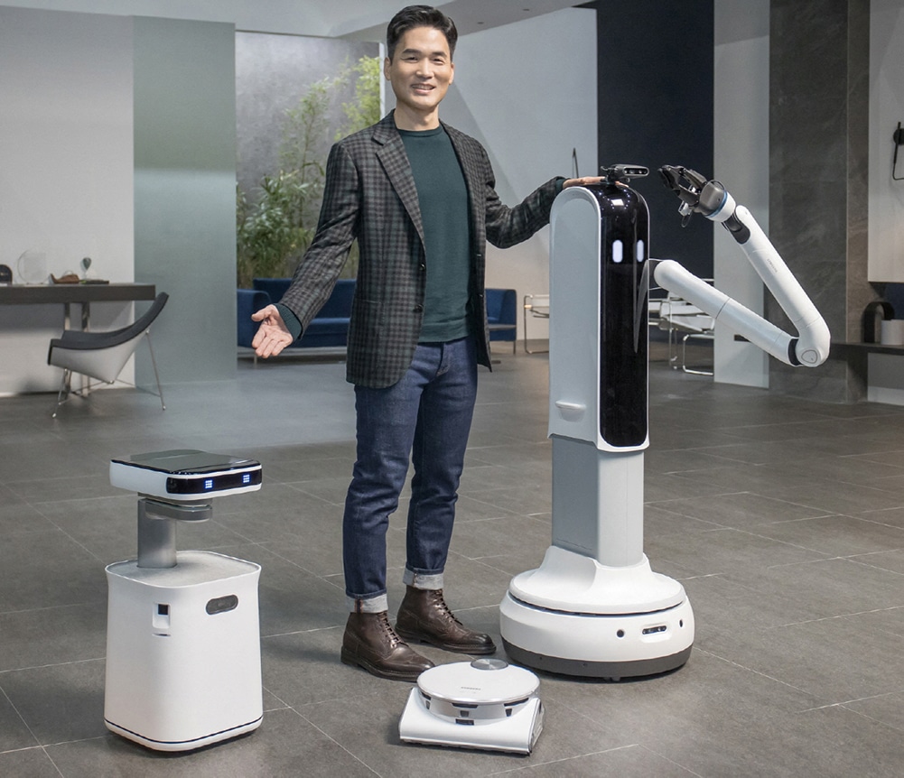 Bot Care, JetBot 90 AI+ e Bot Handy da Samsung