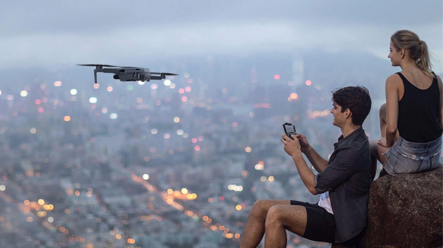 Drones da DJI, como o da foto, agora terão seguro para alguns tipos de perdas