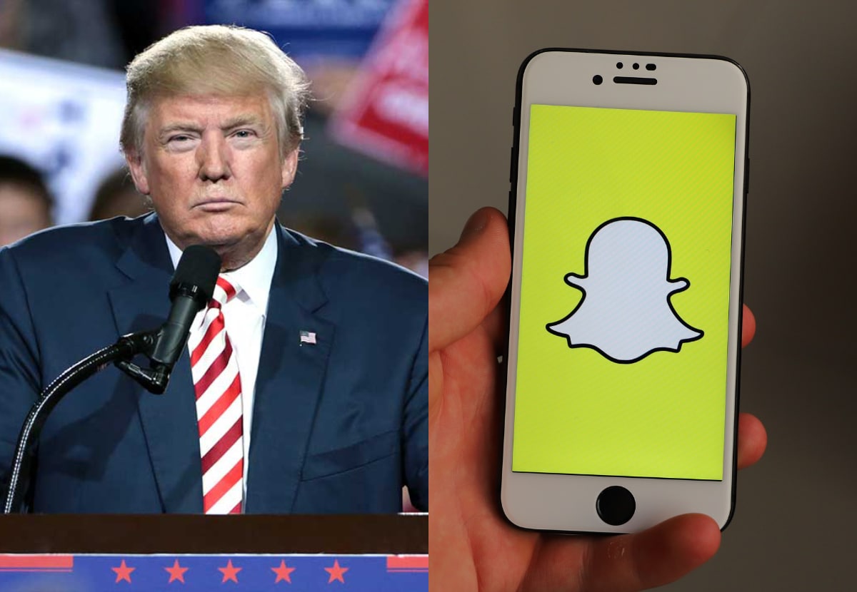 Depois do Facebook e o Twitter, Snapchat também bane Trump