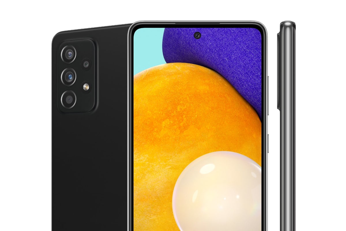 Imagem vazada dos novos Galaxy A52 e A72