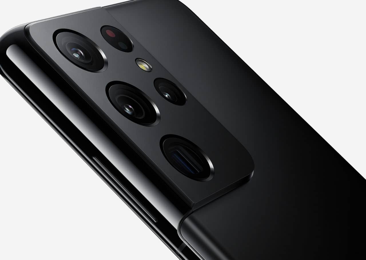 Câmera do Galaxy S21 Ultra, que tem o sensor ISOCELL HM3