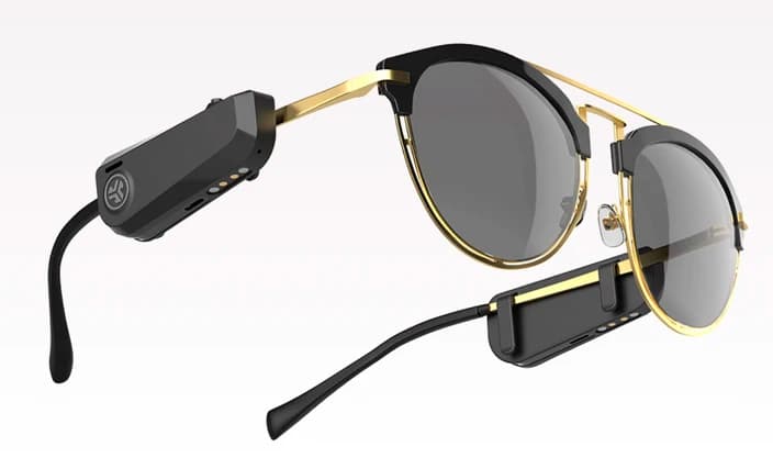 Fones JBuds Frames vão transformar os seus óculos em caixas de som. 
