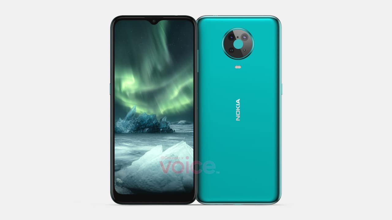 Imagens vazadas revelaram detalhes do design do novo Nokia 6.3, que deve chegar em abril ao mercado