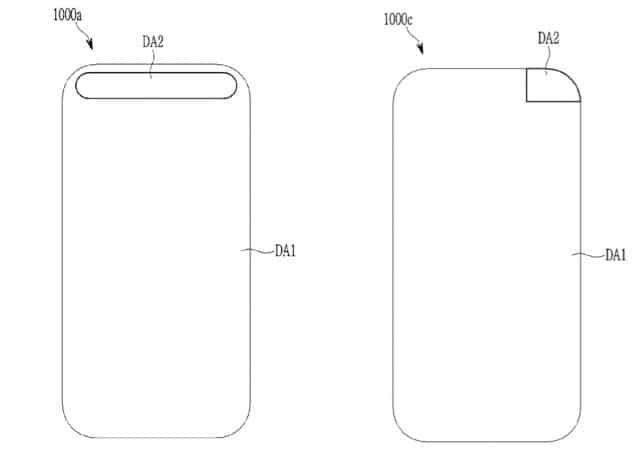 Samsung registra patente de câmera sob a tela