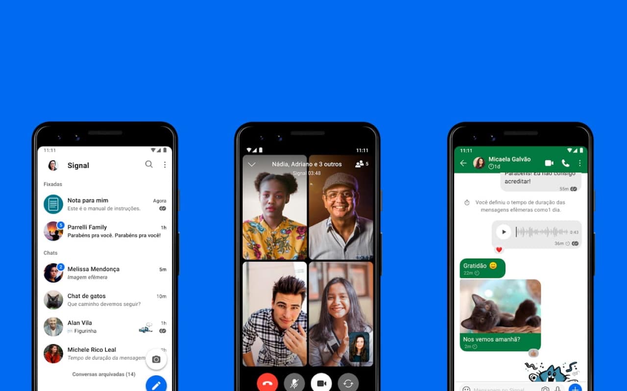 Downloads do aplicativo Signal aumentaram em 4.200% desde que WhatsApp exigiu compartilhamento de dados com o Facebook