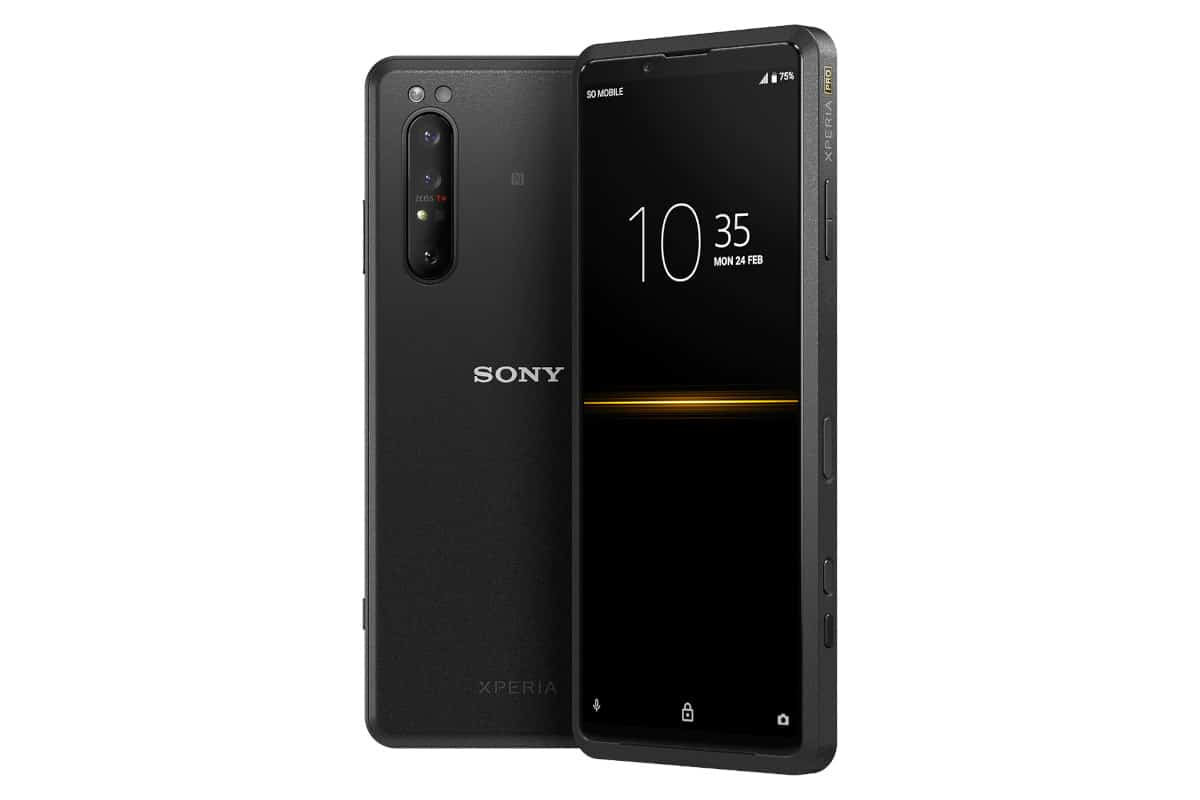 Imagem do novo Sony Xperia Pro