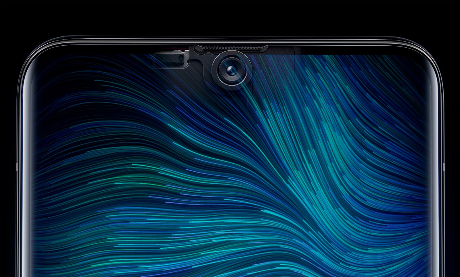 Câmera sob a tela do ZTE Axon 20 5G