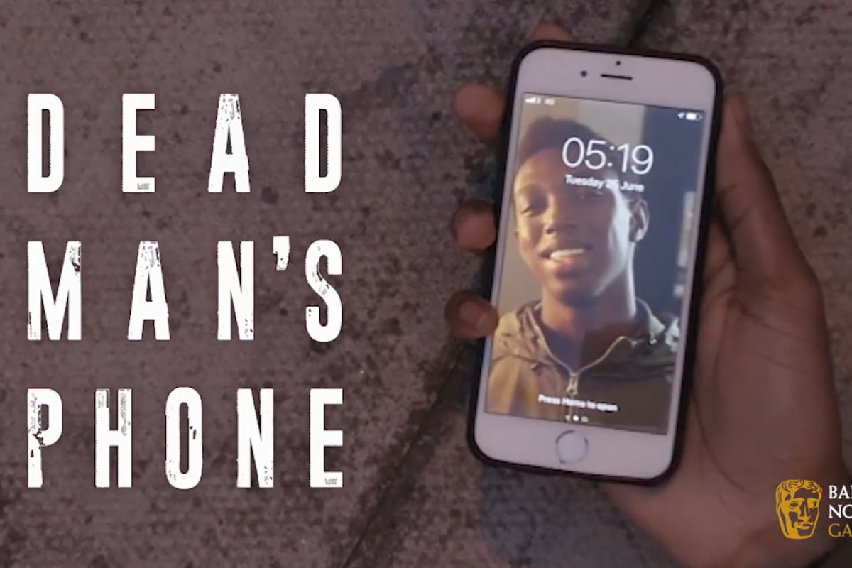 Screenshot do teaser de lançamento do jogo Dead Man's Phone