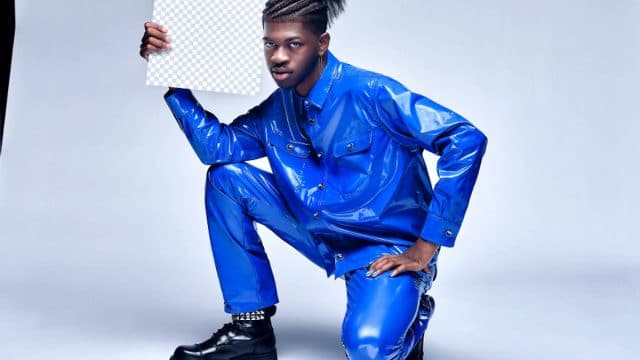 Imagem de Lil Nas X para seu concurso com a Adobe