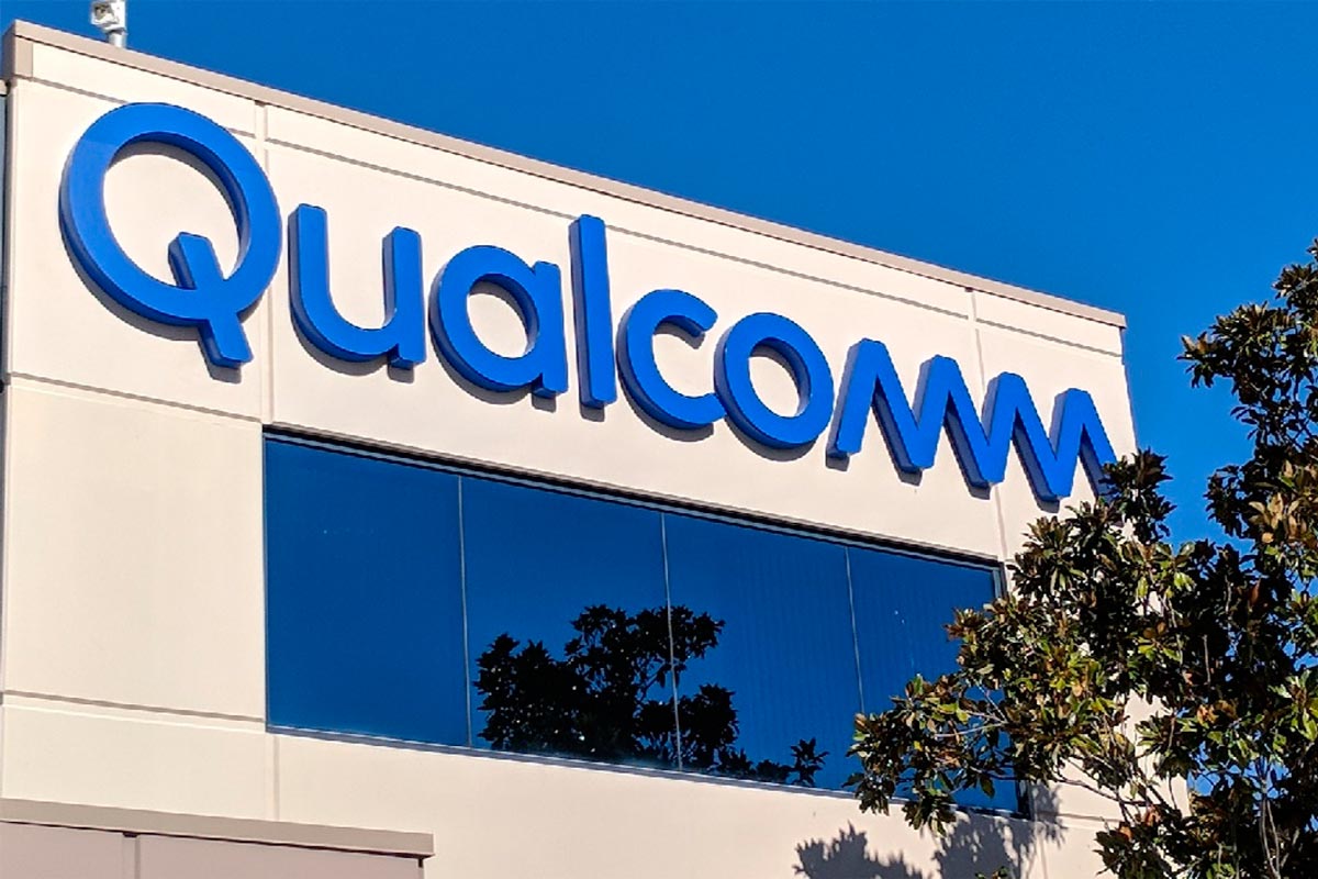 fachada da fábrica da Qualcomm