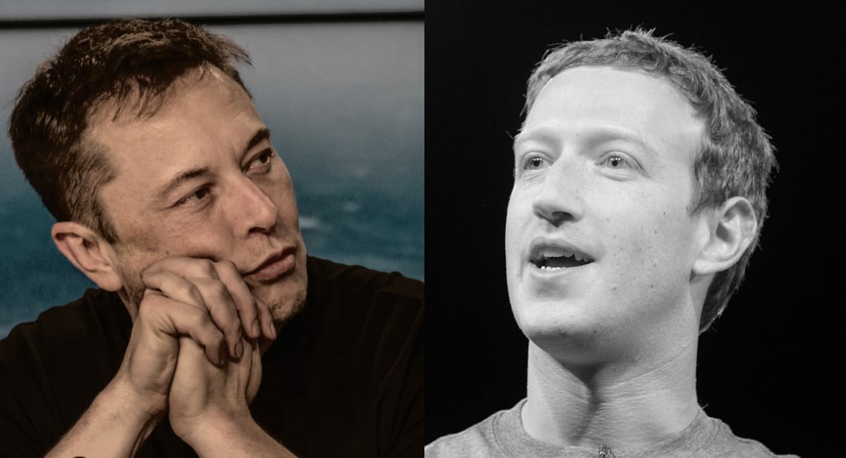 Elon Musk e Mark Zuckerberg