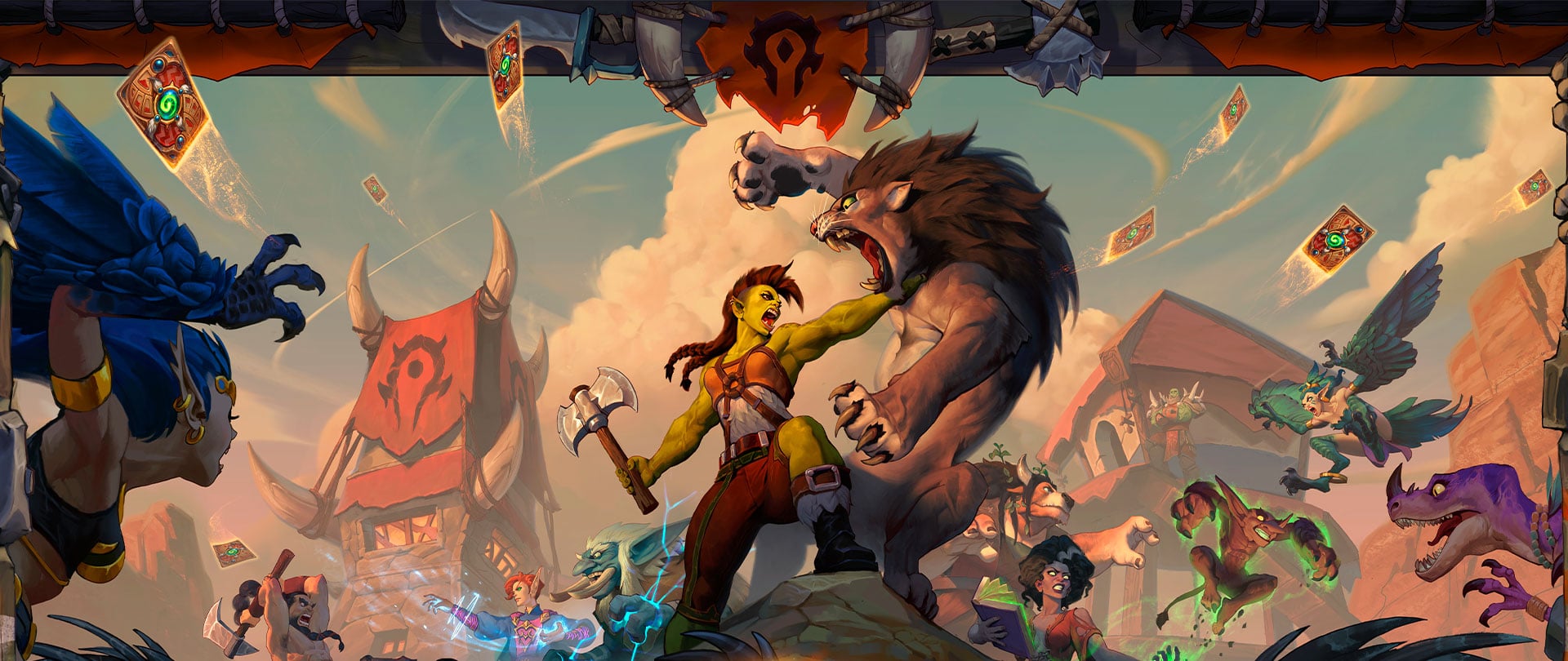 Blizzard aproveita a BlizzCon para divulgar números consolidados de Hearthstone em 2020. Card game atingiu a média de 23 milhões de jogadores ativos. Divulgação: Blizzard Entertainment