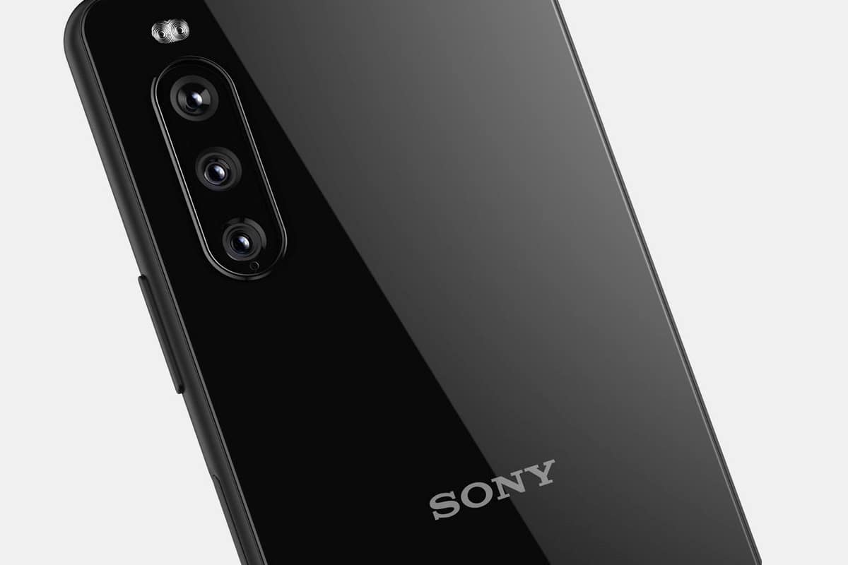 Imagem traseira do novo Sony Xperia 10 III