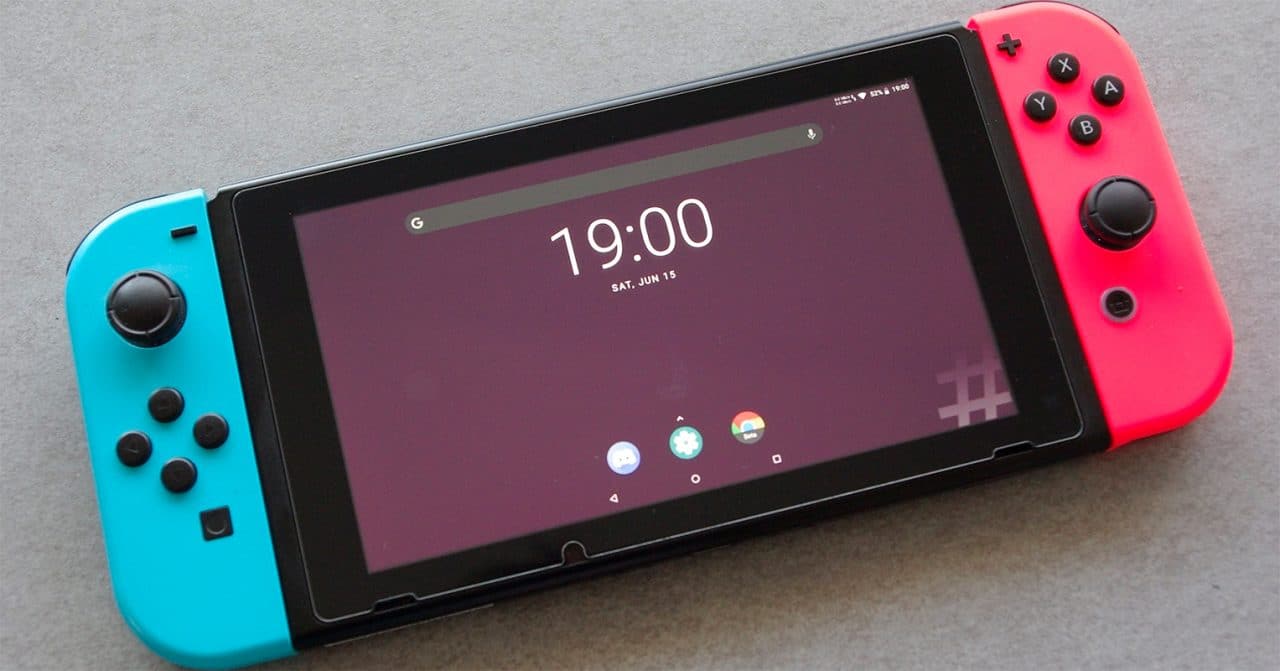 Hackers adaptam versão não oficial do Android 10 para o Nintendo Switch. Foto: Switchroot