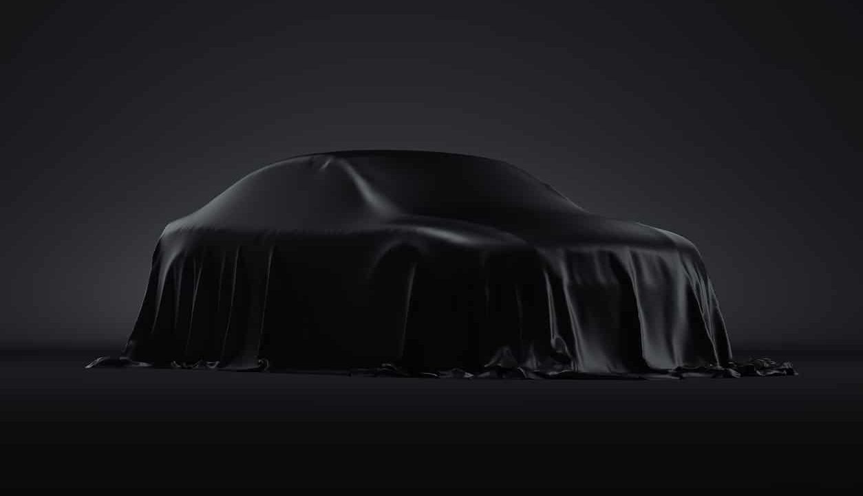 carro sob um pano preto