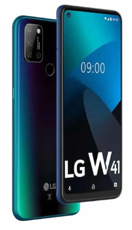 Imagem mostra o LG W41, novo celular basicão da marca, que começou a ser vendido no mercado da Índia nesta segunda, 22/02