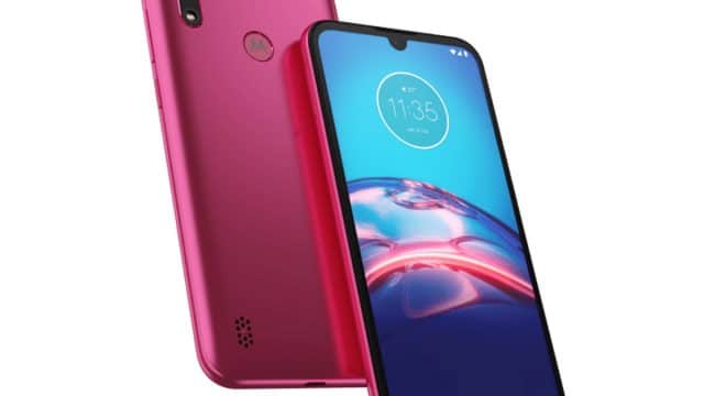 Motorola lançou o Moto E6i de surpresa no Brasil. Basicão será vendido nas cores cinza e pink, como na foto
