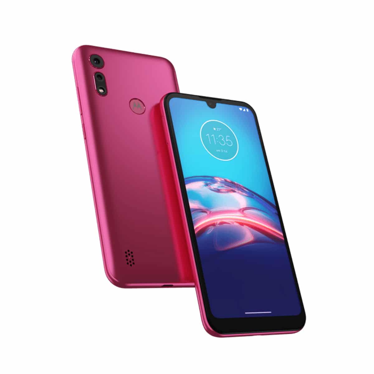 Motorola lançou o Moto E6i de surpresa no Brasil. Basicão será vendido nas cores cinza e pink, como na foto