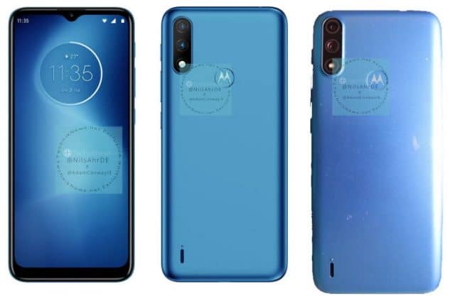 Possíveis imagens do Motorola E7 Power