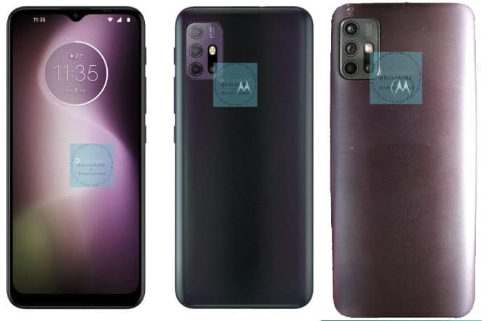 Imagens do vazamento do aparelhos da Motorola