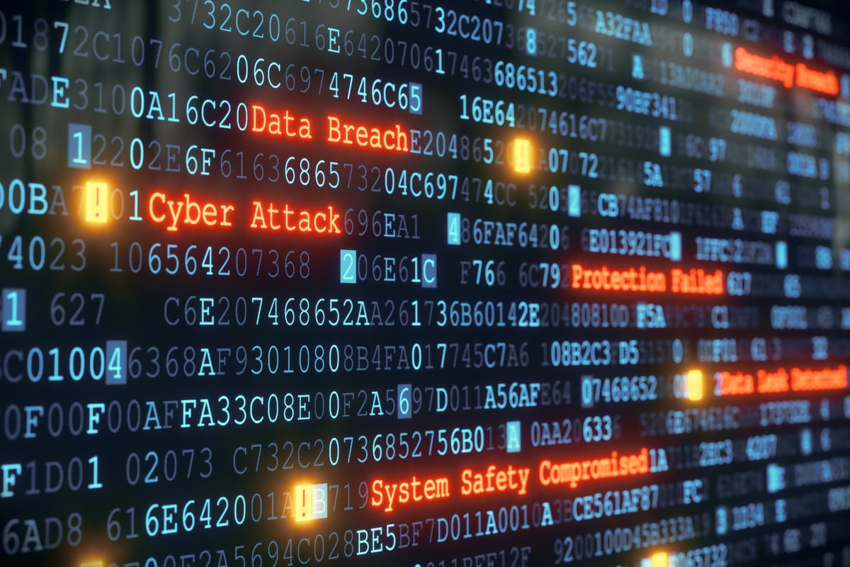 Imagem de códigos se referindo ao vazamento de dados de 220 milhões de brasileiros