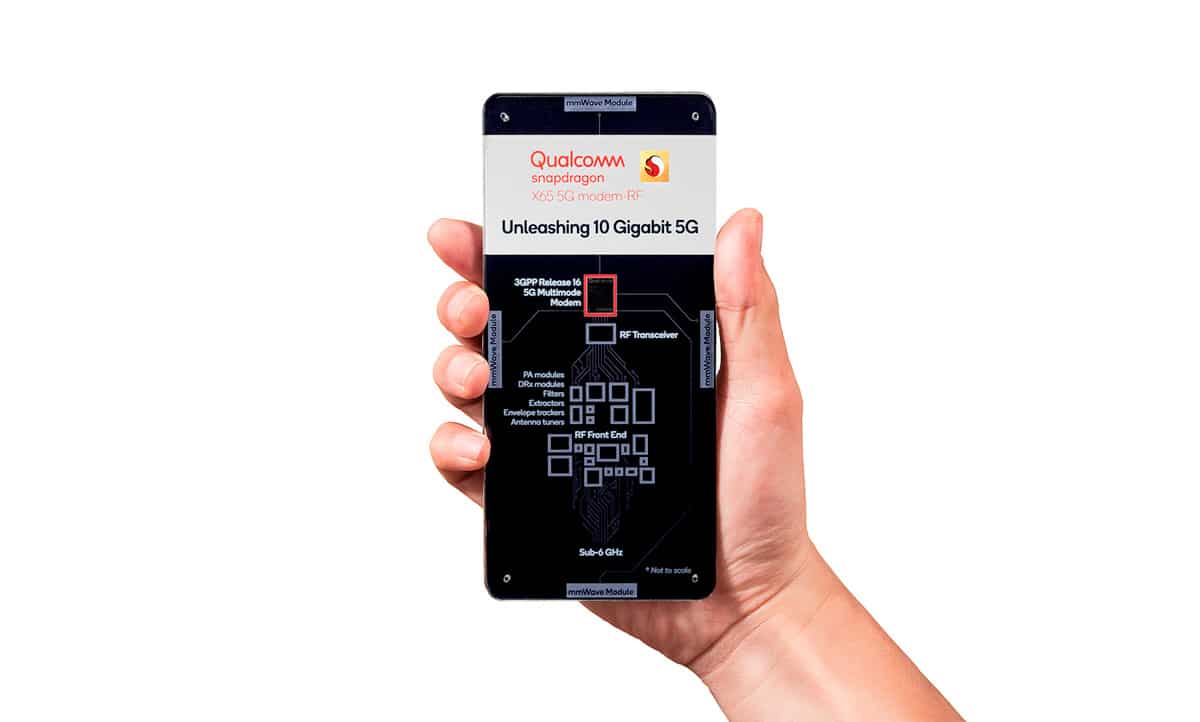 ilustração promocional do snapdragon x65