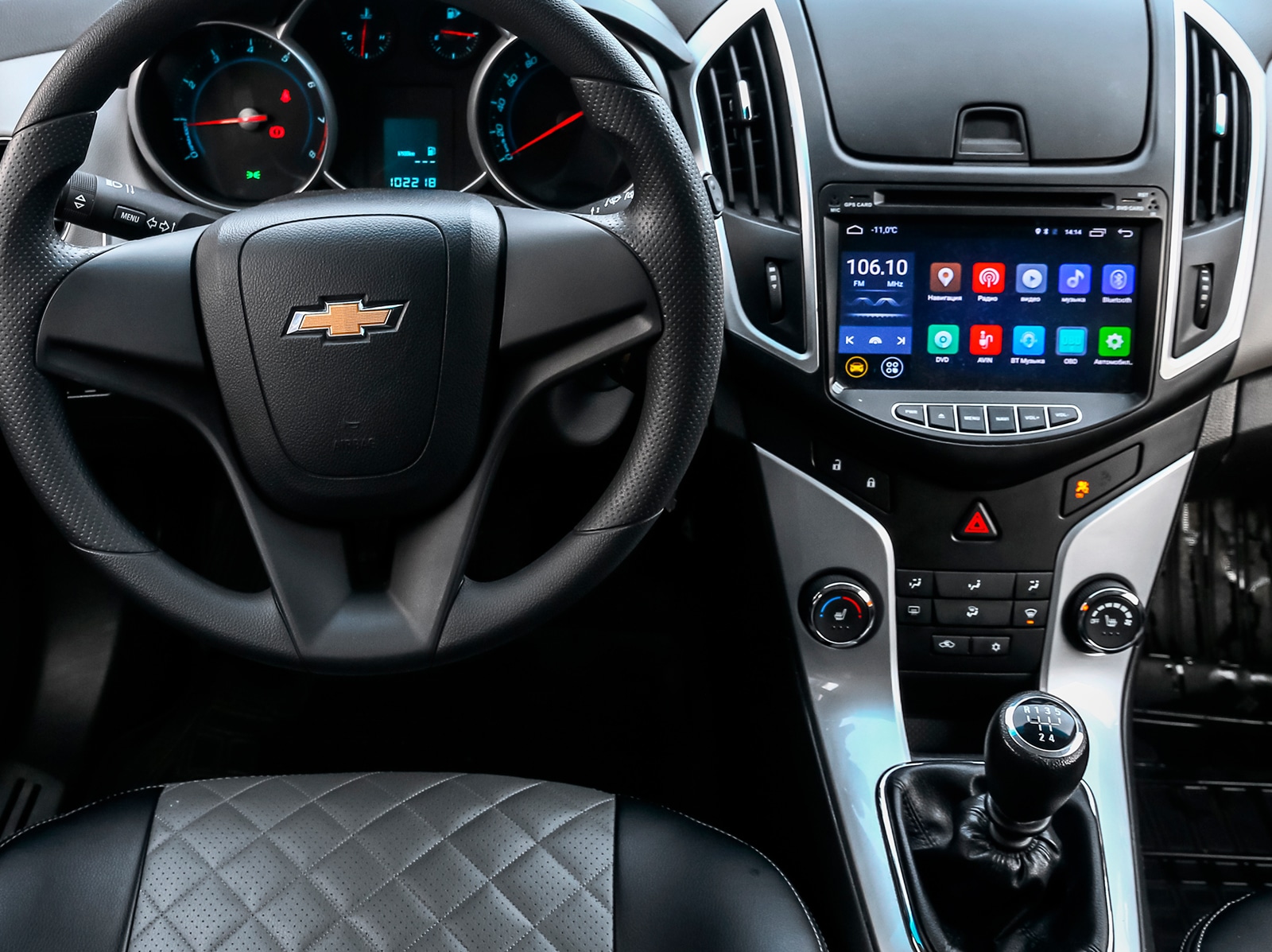 Carro da Ford com Android Auto