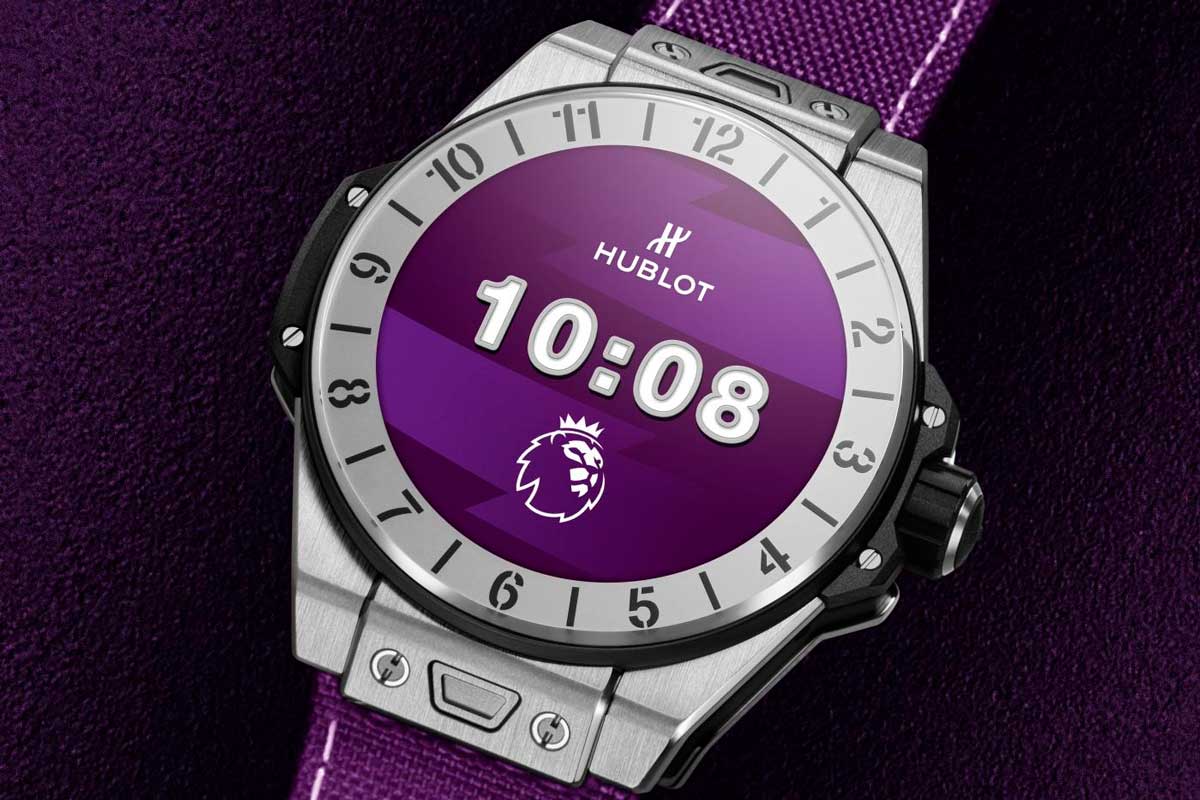 smartwatch hublot big bang e edição premier league