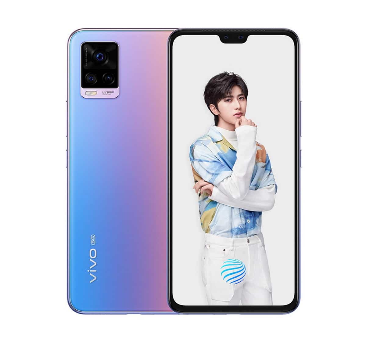 Imagem renderizada mostra como seria o design do Vivo S9, que teve as especificações vazadas