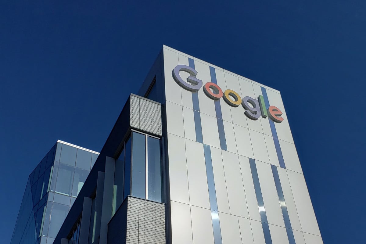 Foto de prédio do Google