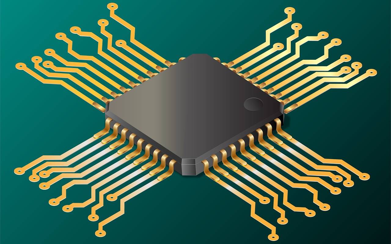 ilustração de um processador