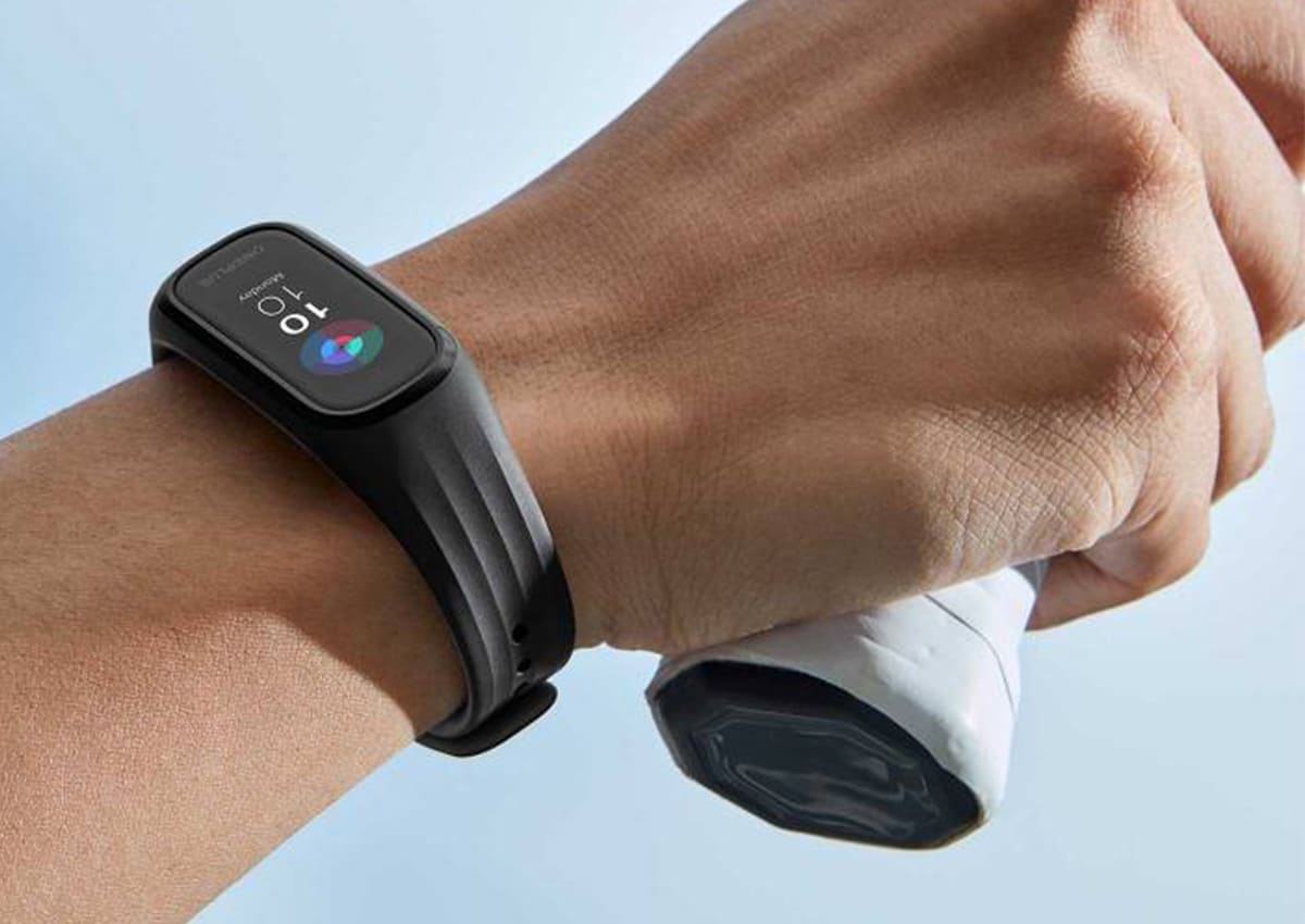 OnePlus Band no pulso