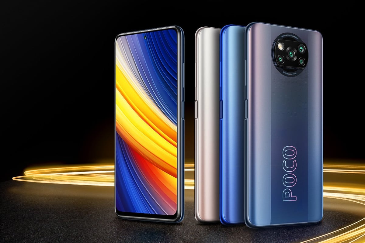 Imagem oficial do Poco X3 Pro lançado hoje