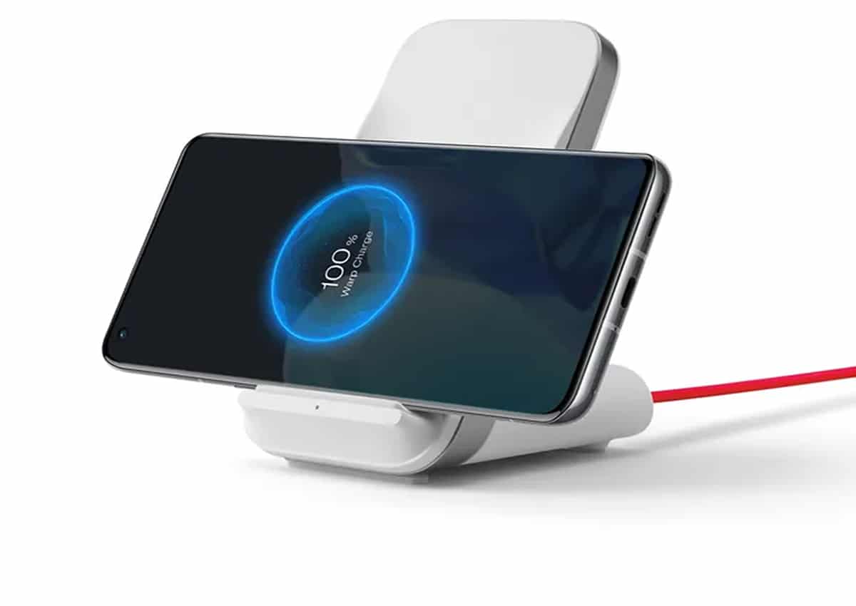 Suporte de carregamento sem fio de 50W do OnePlus 9 Pro