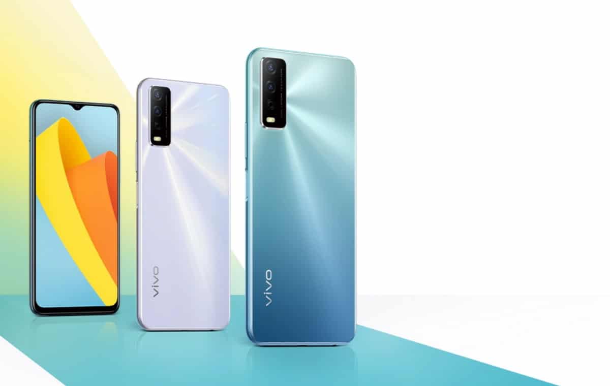 Imagem mostra três smartphones Vivo Y30 G, anunciados nesta segunda-feira pela fabricante chinesa para a linha de intermediários