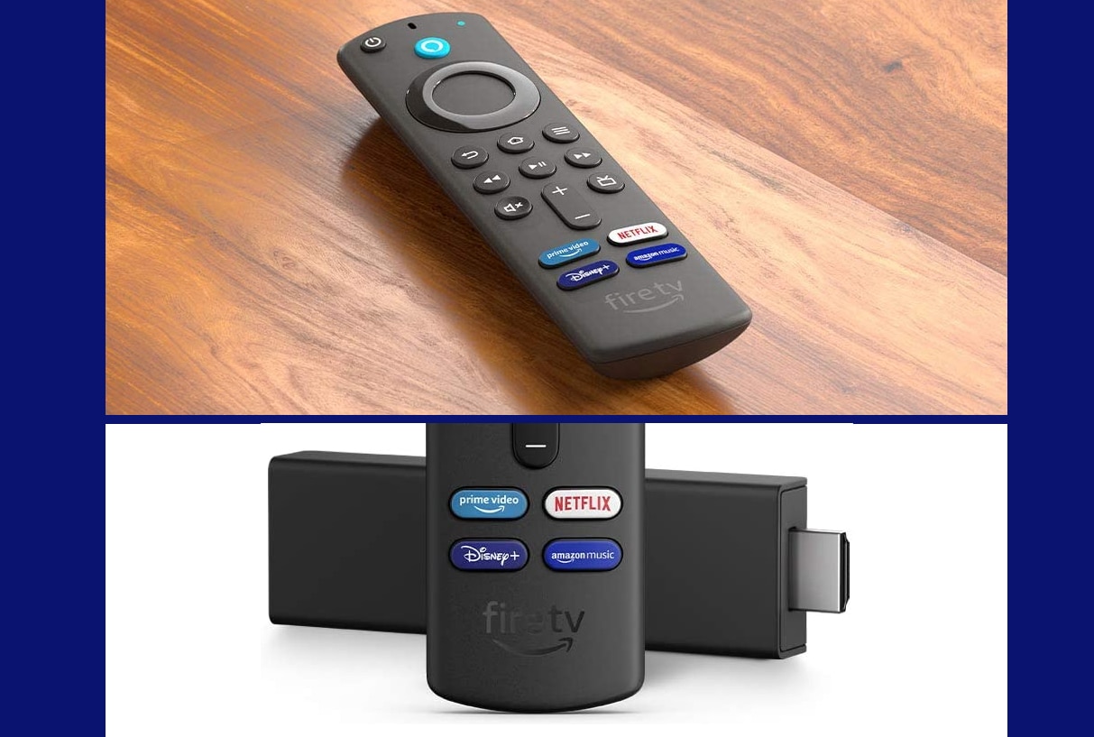 Controle Fire TV botões