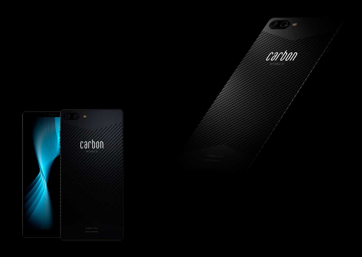 Carbon 1 Mark II, o primeiro celular feito em fibra de carbono do mundo