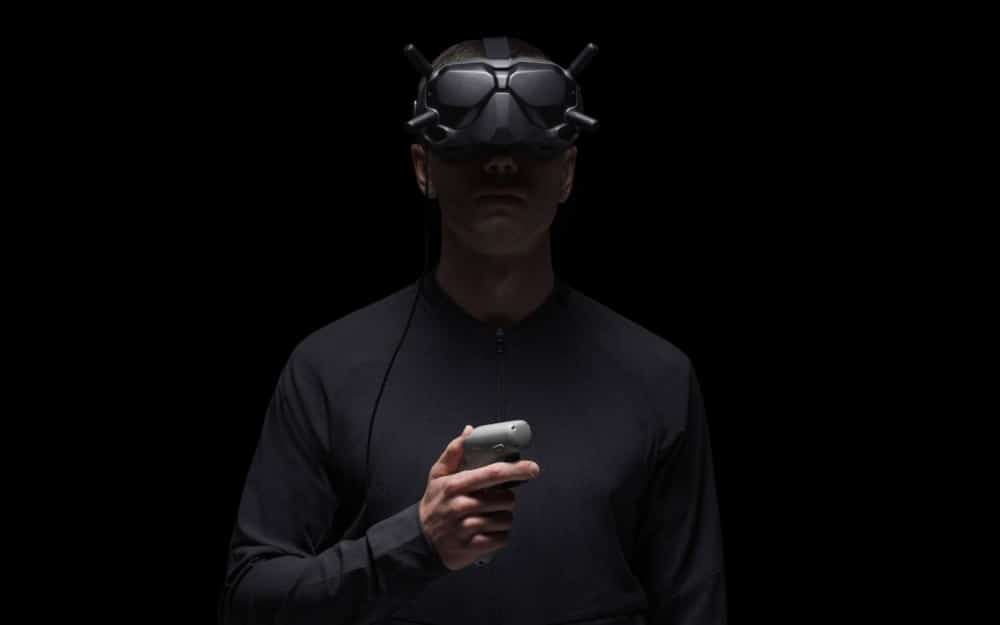 DJI lançou drone com máscara de realidade virtual, que estava previsto para o fim de 2020