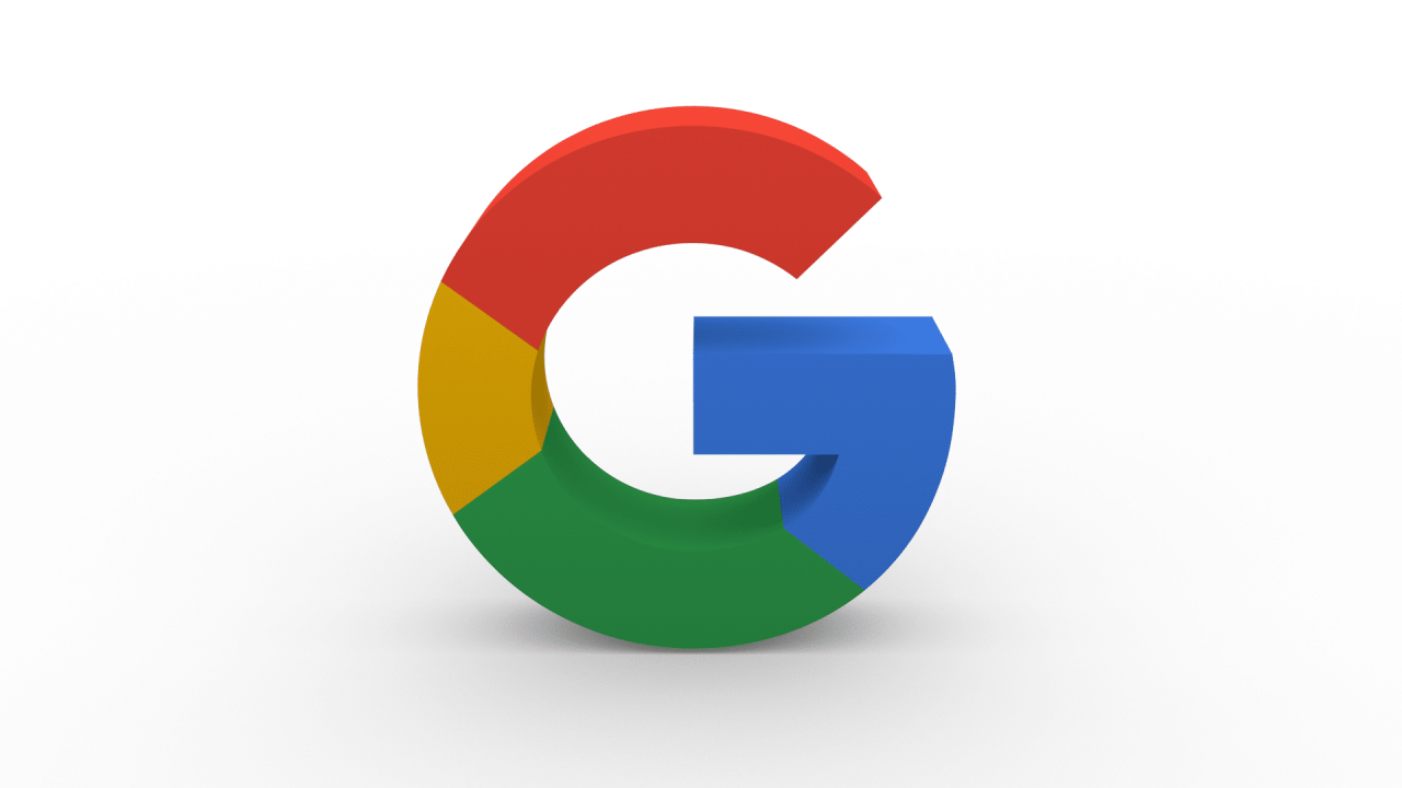 Letra G estilizada para o Google