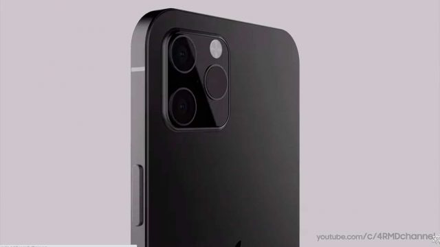 Imagem de iPhone 13 Pro em vídeo conceito