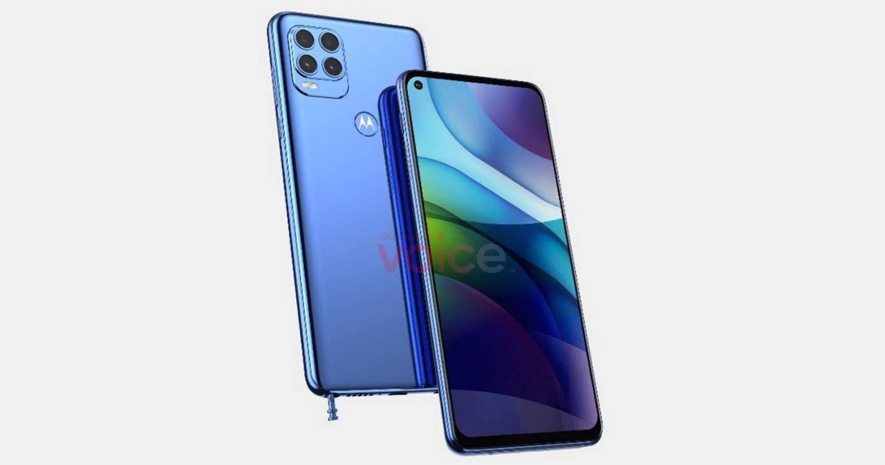 Imagem mostra dois ângulos diferentes do Motorola Denver, celular de entrada da marca que chegaria com caneta Stylus como acessório