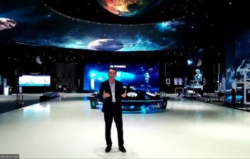 Um tour virtual sobre 5G no Galileo Exhibition Hall da Huawei